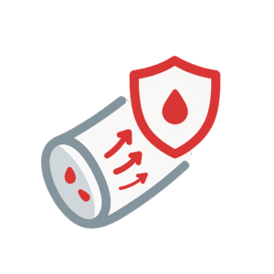 Betere doorbloeding bloedsomloop Lumenea Rood licht therapie